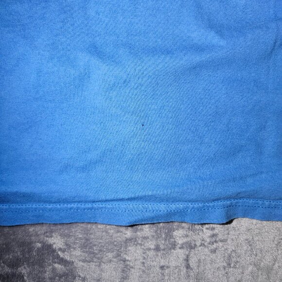 Y2K Seattle Washington Space Needle Tourist T-Shirt Size Medium Washed Blue - Picture 7 of 7